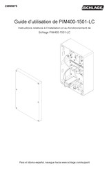 Schlage PIM400-1501-LC Guide D'utilisation