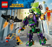 LEGO Lex Luther Mech Takedown Mode D'emploi