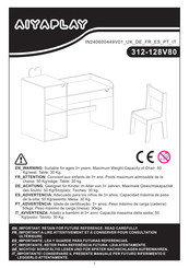 Aiyaplay 312-128V80 Instructions D'assemblage