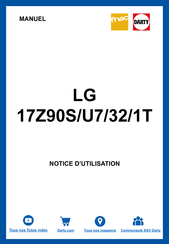 LG GRAM 17Z90S Serie Manuel D'utilisateur