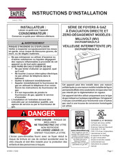 Empire Comfort Systems DVCP42BP30K-4 Instructions D'installation