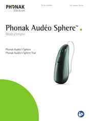 Phonak Audeo I-Sphere Trial Mode D'emploi