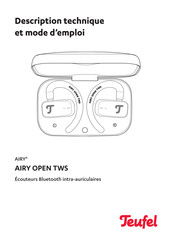 Teufel AIRY OPEN TWS Description Technique Et Mode D'emploi