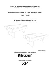 SOKKER BTCL011 Manuel De Montage Et D'utilisation