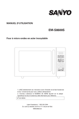 Sanyo EM-S8600S Manuel D'utilisation