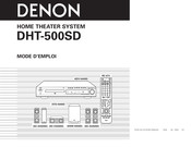 Denon DHT-500SD Mode D'emploi