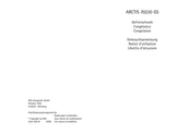 AEG ARCTIS 70220 GS Notice D'utilisation