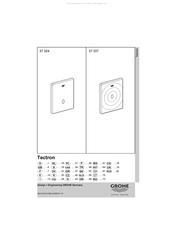 Grohe TECTRON 37 337 Manuel D'installation