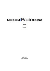 Noxon iRadio Cube Manuel