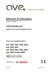 AVE Touring Serie Manuel D'utilisation