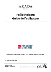 Devon Arada Holborn Guide De L'utilisateur