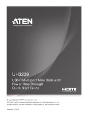 ATEN UH3239 Guide Rapide