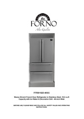 Forno Moena FFRBI1820-40SG Instructions D'opération