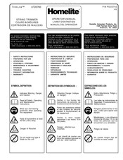 Homelite TrimLite UT20760 Mode D'emploi