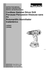 Makita LXT211 Manuel D'instruction