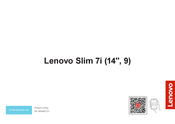 Lenovo Slim 7i Mode D'emploi