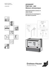 Endress+Hauser FMU 860 Mode D'emploi