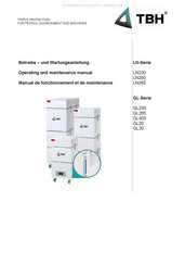 TBH GL Série Manuel De Fonctionnement Et De Maintenance