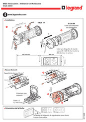 LEGRAND 0 626 69 Manuel D'utilisation