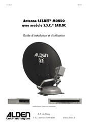 ALDEN SAT-NET MONDO Guide D'installation Et D'utilisation