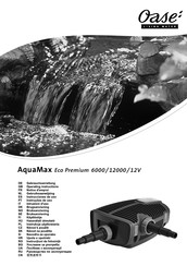 Oase AquaMax Eco Premium 12000/12 v Traduction De La Notice D'emploi Originale