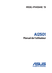 Asus AI2501 Manuel De L'utilisateur