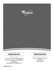 Whirlpool EL88TRRWS01 Guide D'utilisation Et D'entretien