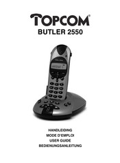 Topcom BUTLER 2550 Mode D'emploi