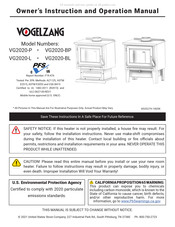 VOGELZANG VG2020-P Manuel D'utilisation