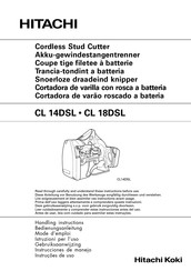 Hitachi CL 18DSL Mode D'emploi