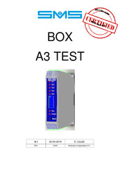 SMS BOX A3 TEST Mode D'emploi