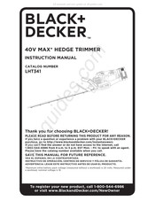 Black & Decker LHT341 Mode D'emploi