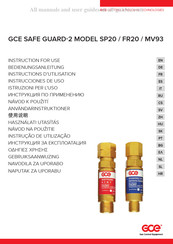 GCE SAFE GUARD-2 SP20 Instructions D'utilisation