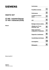 Siemens SIMATIC NET S7-400 CP 443-1 Advanced Manuel