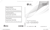 LG GS500 Manuel D'utilisation