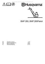 Husqvarna BMP 265 Manuel D'utilisation