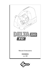 Silca DELTA FO 2000 Manuel D'instructions