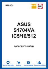 Asus S1704VA IC5/16/512 Manuel Électronique