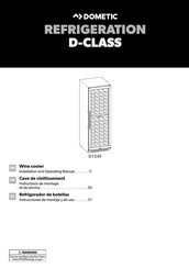 Dometic D154F Instructions De Montage Et De Service