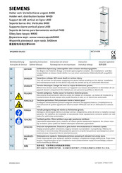 Siemens 8PQ9800-0AA55 Instructions De Service