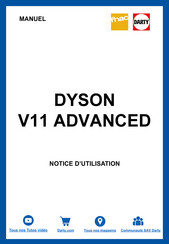 Dyson V11 ADVANCED Notice D'utilisation