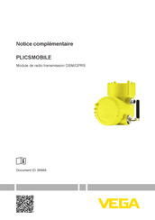 Vega PLICSMOBILE Notice Complémentaire