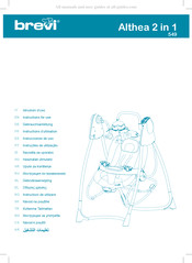 Brevi Althea 2 in 1 549 Instructions D'utilisation