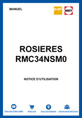 ROSIERES RMC34NSM0 Mode D'emploi