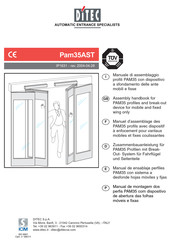 DITEC Pam35AST Manuel D'assemblage