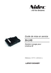 Nidec LEROY-SOMER SI-LVG Guide De Mise En Service