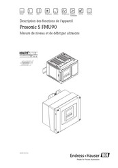 Endress+Hauser Prosonic S FMU90 Mode D'emploi