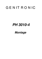 GENITRONIC PH 3010-4 Montage