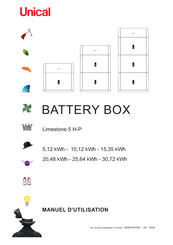 Unical Limestone 15H-P-DB Manuel D'utilisation