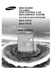 Samsung MAX-VS730 Mode D'emploi